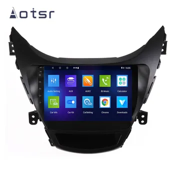 AOTSR Android 9 Auta Prehrávač Hyundai Elantra 5 2010 - 2016 GPS Navigácie 2 Din Rádio 2Din Multimediálne Video Audio AutoRadio