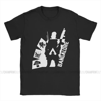 Apex Legendy Bangalore T-Shirts Mužov Úžasné Čistej Bavlny Tee Tričko Okrúhlym Výstrihom, Krátky Rukáv T Shirt Darček Oblečenie
