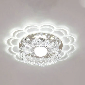 Artpad Moderné Tvorivé LED Crystal Stropné svietidlo 3W RGB 5W Povrchová Montáž LED Reflektor, Stropné Svietidlá, Foyer Koridoru Lampa