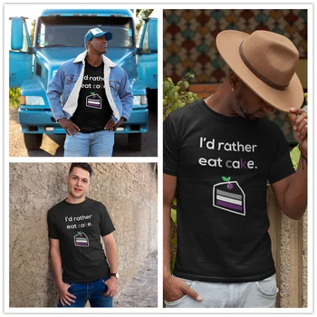 Asexual T Shirt Asexual Alebo Asexuality Humor Pride Tričko T-Shirt 100 Percent Bavlna Muži Tričko Nadrozmerná Bežné Vtipné Tričko