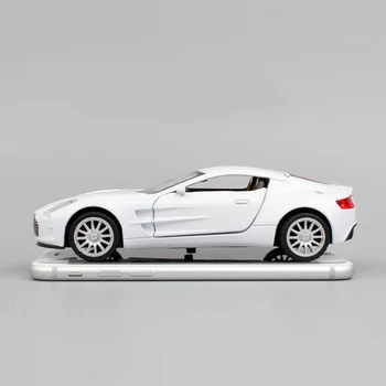 Aston Martin One-77 Kovové Autíčka , 1/32 Diecast Zmenšený Model, Kozliat S Vytiahnuť Späť Funkcia/Hudba/Svetlo/Openable Dvere
