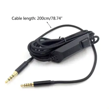 Audio Kábel pre Slúchadlá, Kábel Linka pre Logitech G433 G233/G Pro/G Pro X Headset X6HB