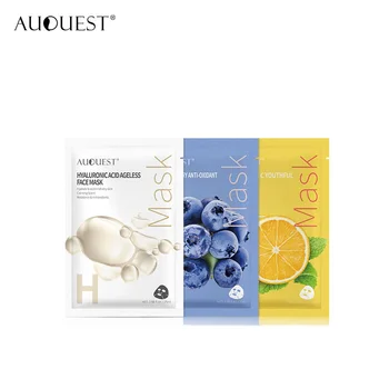 AuQuest 1/veľa Starostlivosti o Pleť, Pleťové Masky Čučoriedka, Vitamín C, kyselina Hyaluronová Hydratačné Oil Control Zabalené Maska Starostlivosť o Tvár