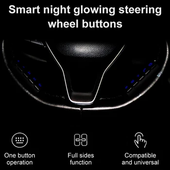 Auto Auto Volant, Diaľkové Ovládanie Tlačidlá autorádia DVD GPS Hráč Multi funkcia Bezdrôtového ovládača Auto Styling Univerzálny