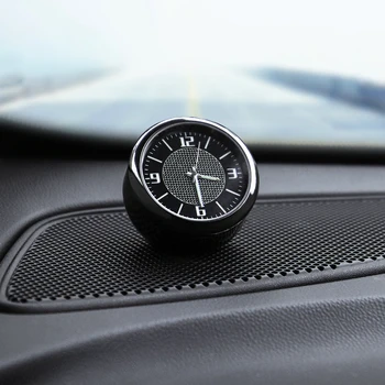 Auto Clock Ozdoby na Auto, Interiér Digitálne Hodiny Quartz Hodinky Pre Jeep Cherokee Wrangler JL Patriot Renegade Kompas JK TJ 2016