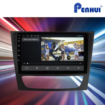 Auto DVD Pre Mercedes Benz Triedy E W 211 Android autorádia Multimediálne Video Prehrávač, Navigácia GPS Double Din