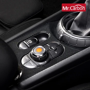 Auto interior styling regulačné zariadenia panelu z uhlíkových vlákien dekoratívny kryt Pre BMW MINI COOPER S F54 F60 upravený príslušenstvo