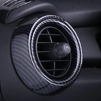 Auto interiérové úpravy uhlíkových vlákien ovládanie okien, dekoratívne samolepky Pre MINI Cooper S JCW F55 F56 auto príslušenstvo styling