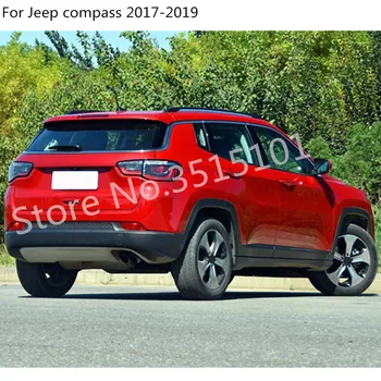 Auto Kryt, Tvarovanie Plastov Fender Mäkké Blatníka Ochrany Klapka Splash Mud Guards Corame 4pcs Pre Jeep Compass 2017 2018 2019 2020