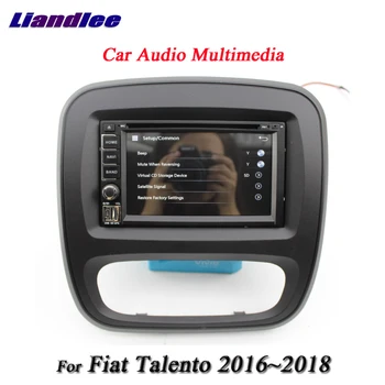 Auto Multimediálny Systém Pre Fiat Talento 2016-2018 Rádio, Video, DVD Prehrávač, GPS MAPY Navi Navigáciu 1080P BT, Wifi HD Displej