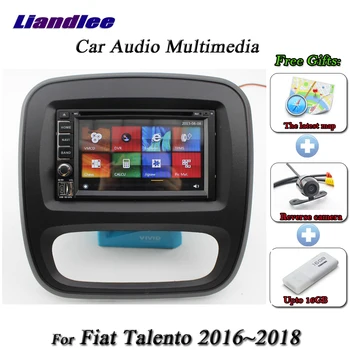 Auto Multimediálny Systém Pre Fiat Talento 2016-2018 Rádio, Video, DVD Prehrávač, GPS MAPY Navi Navigáciu 1080P BT, Wifi HD Displej
