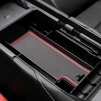 Auto Opierke Úložný Box pre Mazda CX-30 CX30 2020 Centrálne Riadenie, lakťová opierka Políčko Auto Interiérové Doplnky