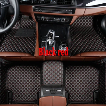 Auto podlahové rohože pre Mercedes Benz M ML GLE triedy W164 W166 250 300 320 350 400 450 500 550 koberce auto styling koberec