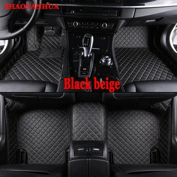 Auto podlahové rohože pre Mercedes Benz M ML GLE triedy W164 W166 250 300 320 350 400 450 500 550 koberce auto styling koberec