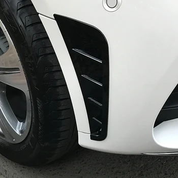 Auto Predný Nárazník Strane Vlajky, Samolepky Výbava Kryt pre Mercedes Benz C Trieda W205 2019+ C260 C300 Príslušenstvo Auto Styling