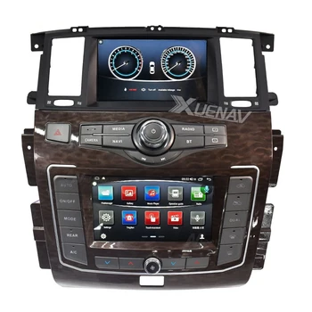 Auto stereo multimediálny prehrávač autoradio Pre Nissan Patrol Y62 Android Rádio na roky 2010-2020 Duálny displej originálne auto stereo 360 fotoaparát