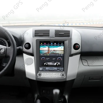 Auto Stereo pre Toyota RAV4 2006-2012 Android 9.0 Rádio Multimediálne DVD Prehrávač Tesla Štýl GPS Navigátor, 4G+128G Carplay Headunit