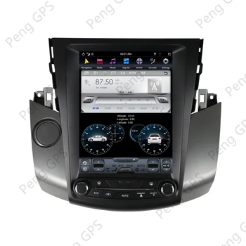 Auto Stereo pre Toyota RAV4 2006-2012 Android 9.0 Rádio Multimediálne DVD Prehrávač Tesla Štýl GPS Navigátor, 4G+128G Carplay Headunit