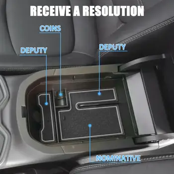 Auto stredovej Konzoly Opierke Úložný Box Organizátor Zásobník Pre Toyota RAV4 2019 2020 Bin Rukavice Držiak Prípade Auto Zakladanie Upratovanie