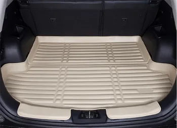 Auto styling 3D troch-dimenzionální PU chvost box ochrannú podložku koberec kufra batožinu pad pre Ford EDGE 2017 2018 2019 2020