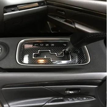 Auto-Styling 5D Uhlíkových Vlákien Interiéru Vozidla stredovej Konzoly Zmena Farby Liatie Nálepky, Nálepky Na Mitsubishi Outlander 2016-2019