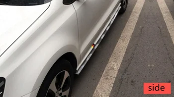 Auto Styling Gumový Nárazník Pery Splitter Sukne Chránič Popruh na SEAT Ibiza, Leon Toledo Arosa Alhambra Exeo Supercopa Mii Altea