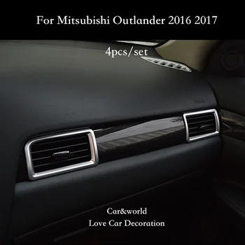 Auto-Styling Príslušenstvo Pre Mitsubishi Outlander 2016-2019 Konzoly Klimatizácia zásuvky kryt Výbava Auto Dekorácie Interiéru