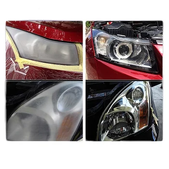 Auto Svetlomet Leštenie Anti-scratch DIY Pre Auto Vedúci svetlo Kamery Zvýšiť Viditeľnosť Svetlometu Restorstion Kit Car Care