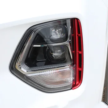 Auto Svetlomety Prívodu Vzduchu Rám, Kryt Výbava Chróm Styling Vonkajšie Príslušenstvo pre Hyundai Santa Fe Santafe IX45 4. v roku 2019 2020(