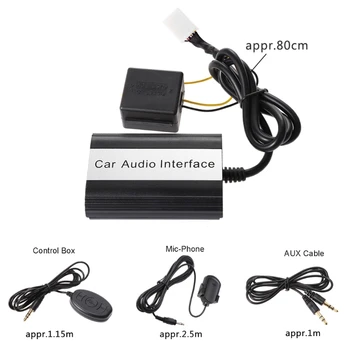 Auto Súpravy Bluetooth MP3 AUX Adaptér Rozhranie Pre Toyota Lexus Scion 2003-2011 Jy18 19 Dropship
