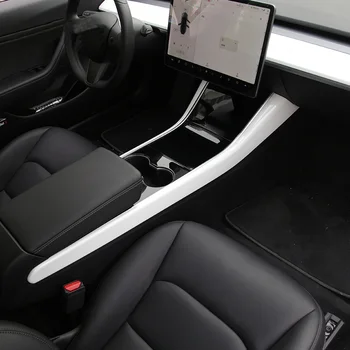 Auto Uhlíkových Vlákien ABS Strane Výbava Pre Tesla Model 3 2017 2018 2019 2020 Príslušenstvo Ochrana Strane Chránič Kryt Modelu Tri