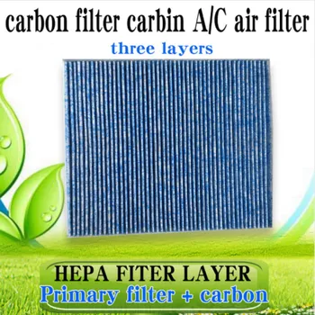 Auto uhlím Kabíne Čerstvý Vzduch Filter, Klimatizácia Filter Auto A/C vzduchový Filter Pre 2007-2017 Lexus ES350 3.5 L