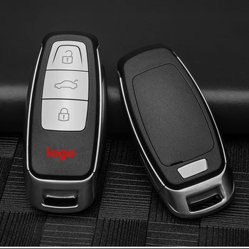 Auto Upravené Diaľkové Tlačidlo Shell Keyless Smart Key Prípade Upgrade pre Audi A3 A4 A6 A8 TT Q2 Q3 Q5 Q7 S3 A5 A7 RS3 Diaľkové Tlačidlo Krytu