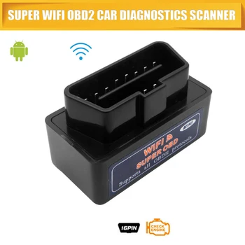 Auto Van Diagnostika Skener Skenovanie Nástroj OBD WiFi OBD2 Pre iPhone iOS Android PC