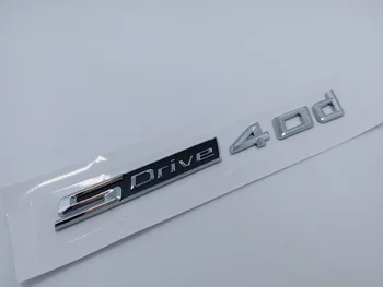 Auto Výbava Styling Nálepka Pre BMW X1 X3 X4 X5 x6 Série Sdrive 20d 25d 30 35d 40d 45d 48d 50d Znak Odznaky s Logom Listov