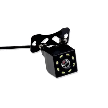Auto Zadná Kamera 8 LED pre Nočné Videnie širokouhlý HD Farebný Obrázok Nepremokavý Univerzálny Záložný Parkovanie Zadnej strane