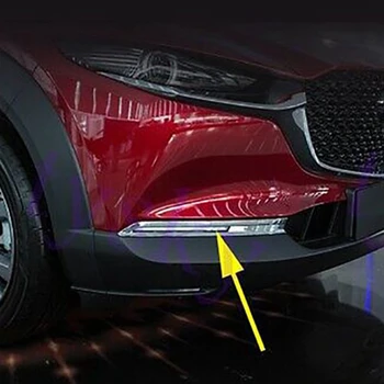 Auto Zadné a Predné Hmlové Svetlo Kryt Výbava Nálepky Zadný Nárazník Dekorácie, Lampy, Mazda CX30 CX-30 2020 2021