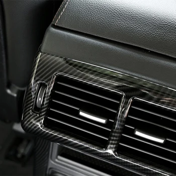 Auto Zadné Klimatizácia Ventilačné Rám Orezania Uhlíkových Vlákien Štruktúry vhodné pre Jaguar F-TEMPO X761 2016-2018 Auto Príslušenstvo