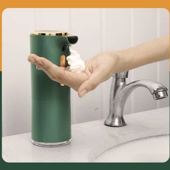 Automatický Senzor Touchless Penové Mydlá Bezkontaktné Hand Sanitizer Šampón, Sprchový Gél Kontajner Multifunkčné