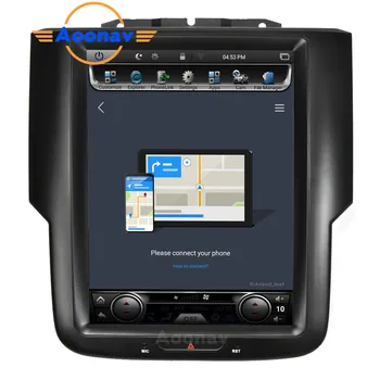 Automobilová GPS navi video rádio multimediálny Prehrávač Pre-Dodge RAM 1500-2018 Auto vertikálne dotykový displej Podpora Volant Ovládanie