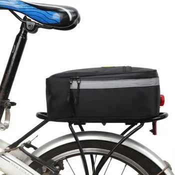 B-SOUL, Multifunkčný Bicykel Zadné Sedadlo Taška Nepremokavé Vonkajšie Trunk Bag Zadné Koleso Kufre Mountain Bike Príslušenstvo