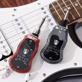 B6 Elektrická Gitara Účinok zosilňovač Zvýšenie Nástroj Nabíjateľná 5-v-1 Multi-function Guitarra Podporujú Bluetooth Prenos