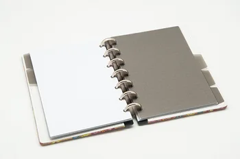 B6 Náplň Papier Dot Matrix/Bodkované Grid/Prázdne Huby Otvor Voľné Listový Papier Vo Vnútri Notebooku Vo Vnútri Stránky Notebook Náplň