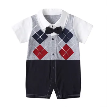 Baby Boy Šaty Gentleman 2020 Novorodenca Romper Bavlna Detské Oblečenie Vyhovovali Koberčeky Dieťa Detské Oblečenie Nastaviť Disfraz Recien Nacidos