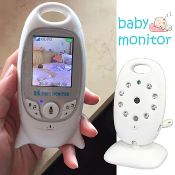 Baby Monitor 2.0 palcový Bezdrôtový Video Farba Opatrovateľka Bezpečnostná Kamera 2 Spôsob, ako Hovoriť Nočné Videnie Monitorovanie Teploty Hudby Opatrovateľky