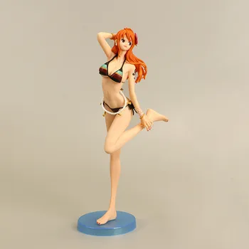 Bandai Jeden Kus 25 cm Nami Sexy Modelovanie Anime Akčné Figúrky Bábika z Pvc Model Ozdoby Bábky Periférnych zariadení Tvorivé Kreslených
