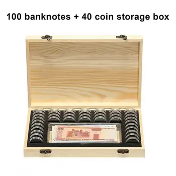 Bankoviek A Mincí Ochrany Úložný Box Vhodný Na Uloženie 40 Mincí + 100 Bankoviek