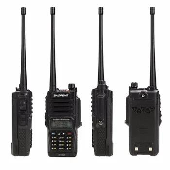 Baofeng UV-5RWP Nepremokavé Ham Vysielač IP65 palubného telefónu VHF/UHF 136-174/400-520MHz Dual-Du obojsmerná Rádiová