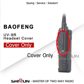 Baofeng Walkie Talkie Príslušenstvo UV9R Walkie UV-9R UV-9R Headset Mikrofón Jack Vzťahovať Len na UV-XR UV-5R WP UV-5S