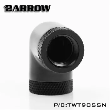 Barrow G4 / 1 bright silver / black 90 stupňov dvojité vnútorné zuby dvojité rotácie adaptér 360-stupňový Otočný Montáž TWT90SSN